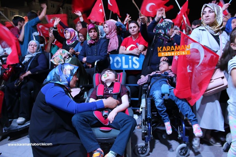 Karaman'da Milli Birlik Yürüyüşü 53