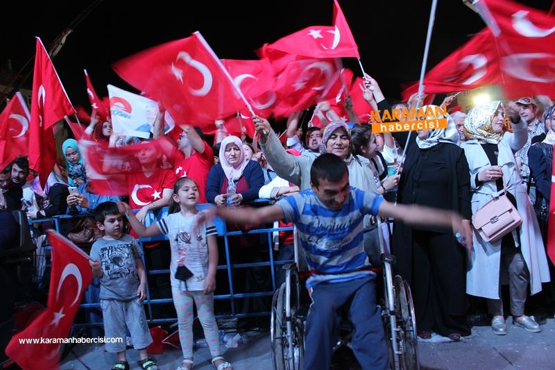 Karaman'da Milli Birlik Yürüyüşü 55