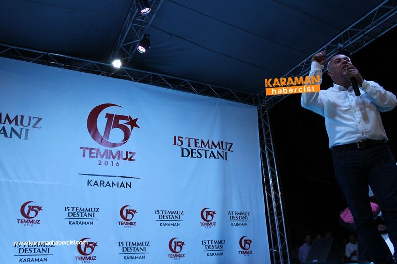 Karaman'da Milli Birlik Yürüyüşü 56