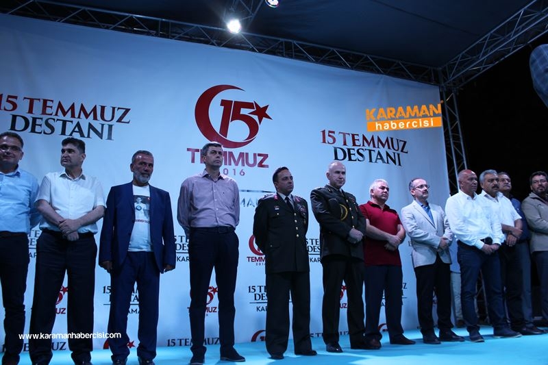 Karaman'da Milli Birlik Yürüyüşü 58