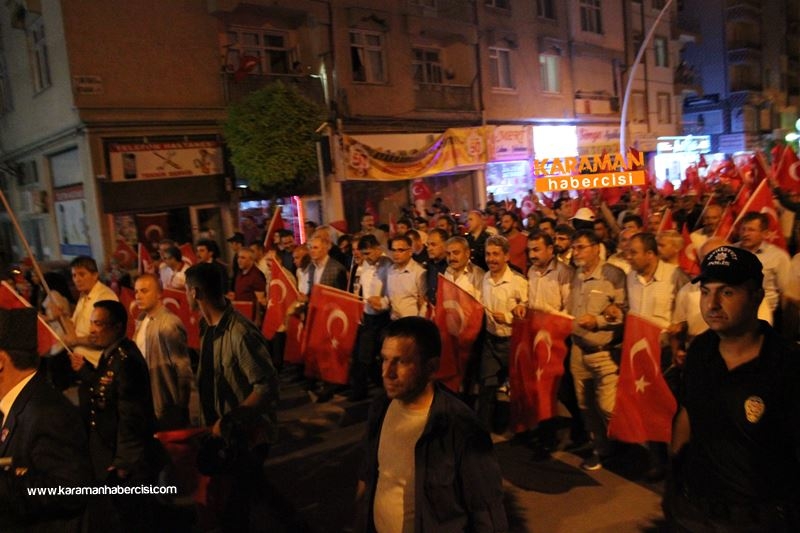 Karaman'da Milli Birlik Yürüyüşü 6