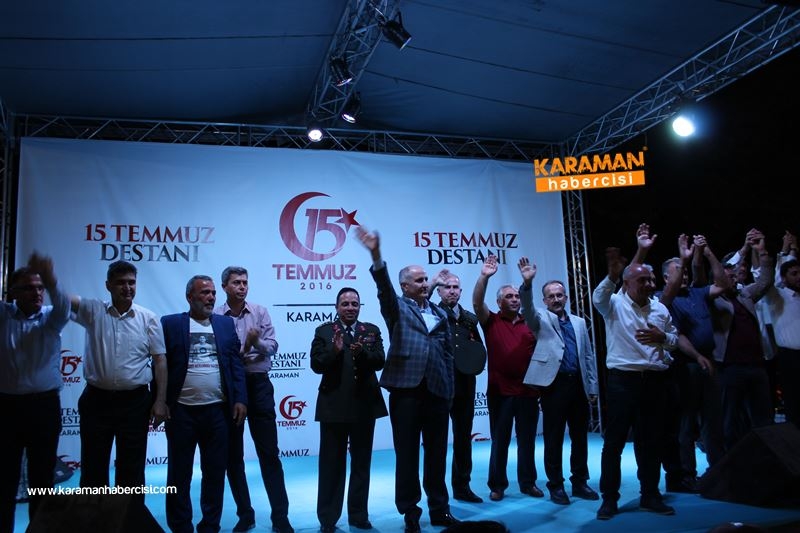 Karaman'da Milli Birlik Yürüyüşü 63