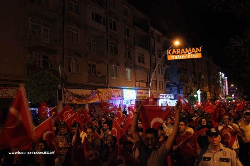Karaman'da Milli Birlik Yürüyüşü 7