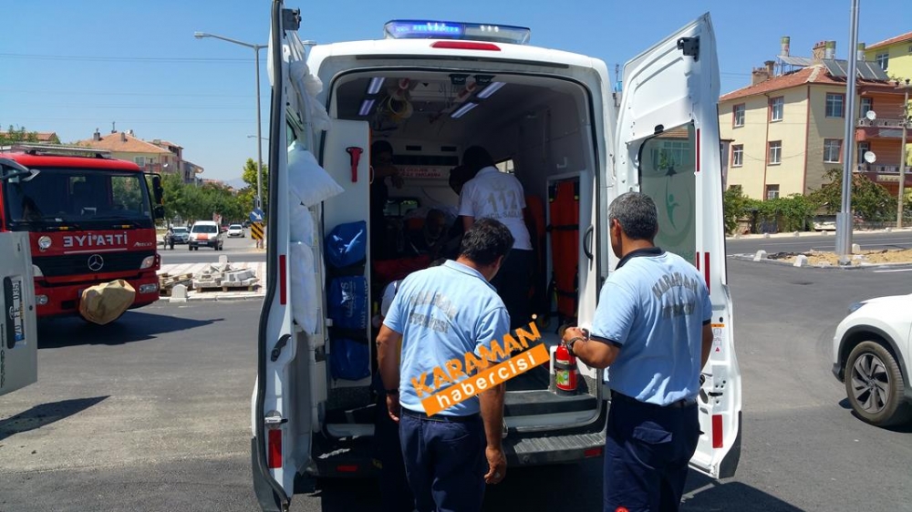 Karaman Alpaslan Türkeş Bulvarı Üzeri Trafik Kazası 21