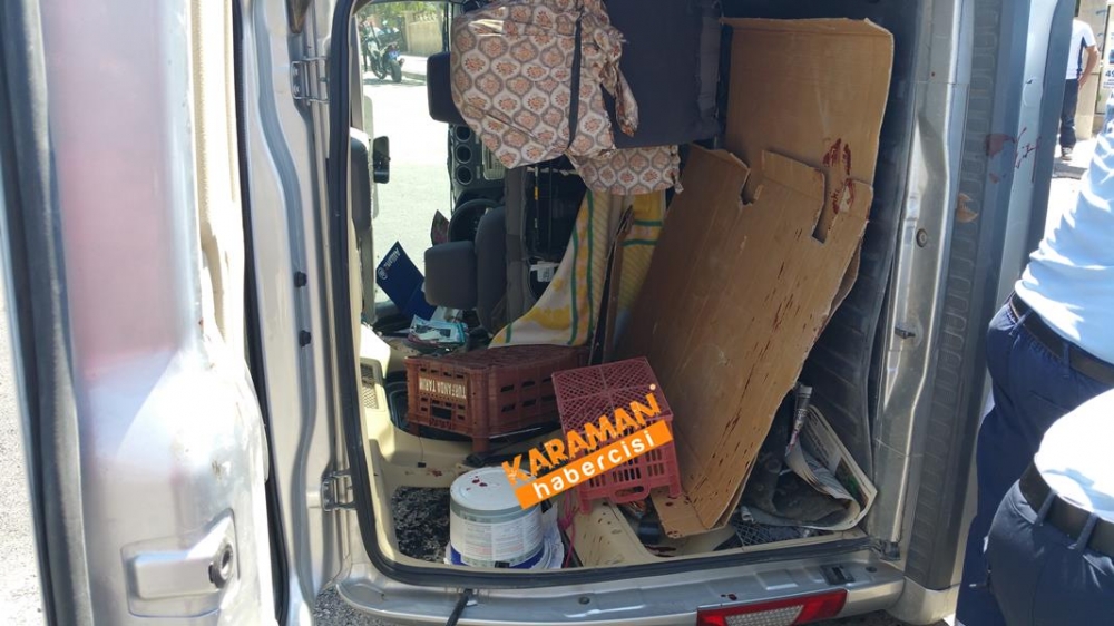 Karaman Alpaslan Türkeş Bulvarı Üzeri Trafik Kazası 22