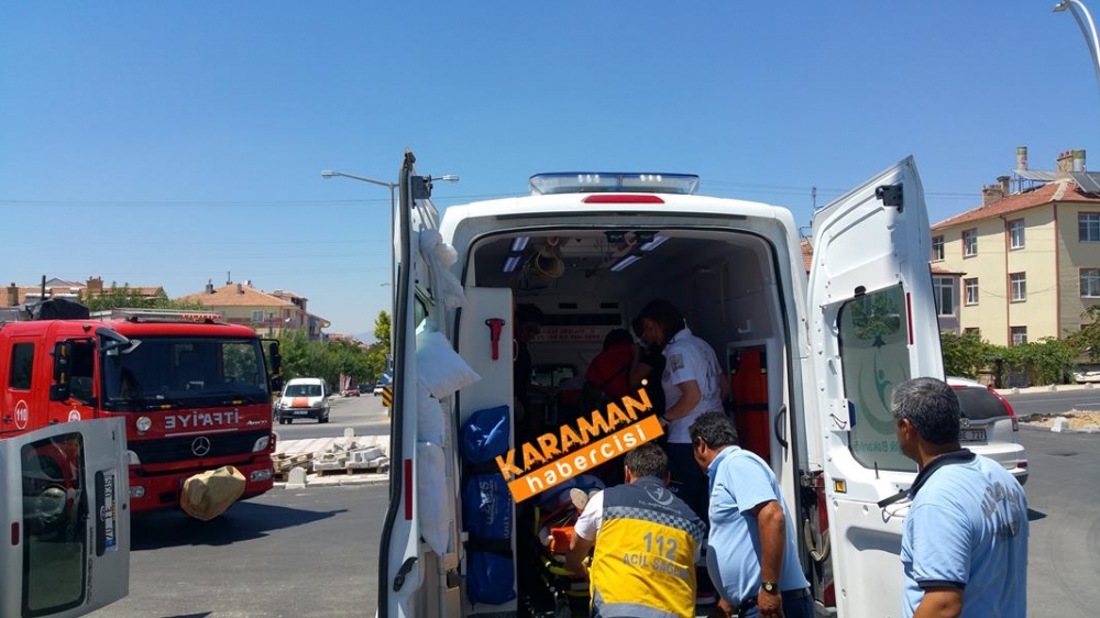 Karaman Alpaslan Türkeş Bulvarı Üzeri Trafik Kazası 23