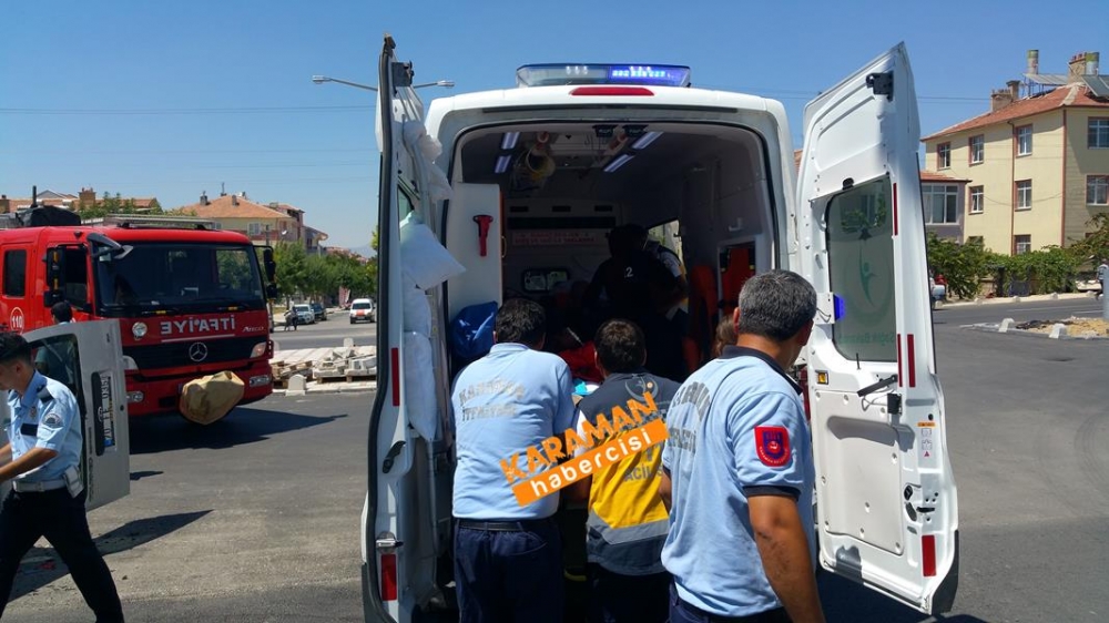 Karaman Alpaslan Türkeş Bulvarı Üzeri Trafik Kazası 25