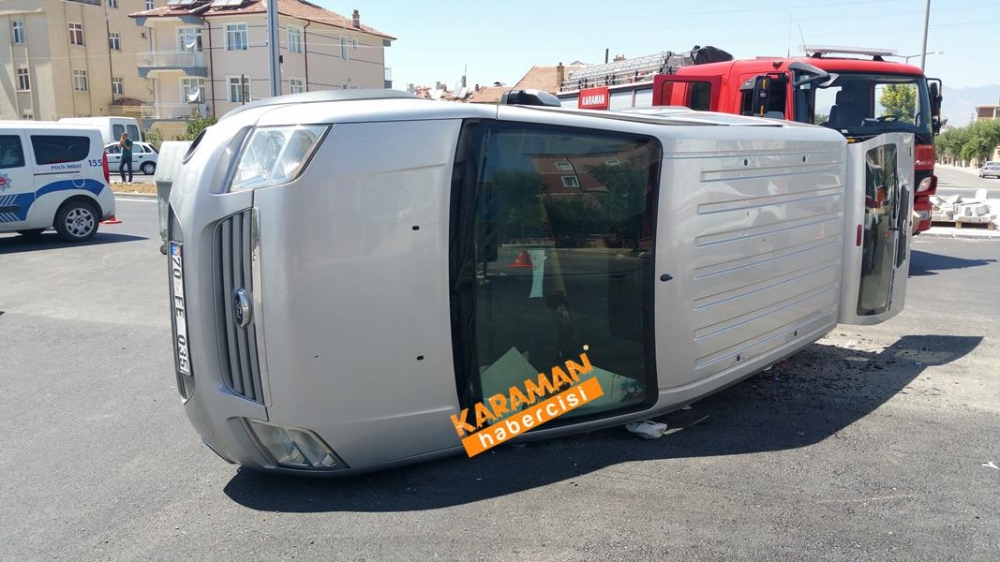 Karaman Alpaslan Türkeş Bulvarı Üzeri Trafik Kazası 26