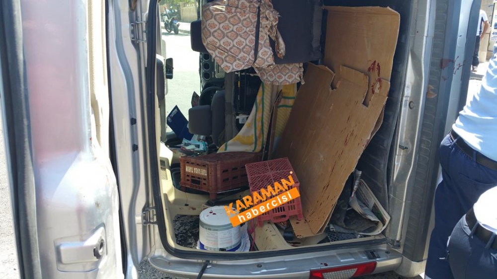 Karaman Alpaslan Türkeş Bulvarı Üzeri Trafik Kazası 29