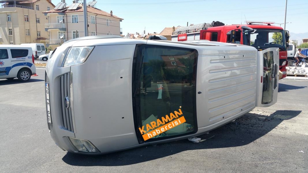 Karaman Alpaslan Türkeş Bulvarı Üzeri Trafik Kazası 30