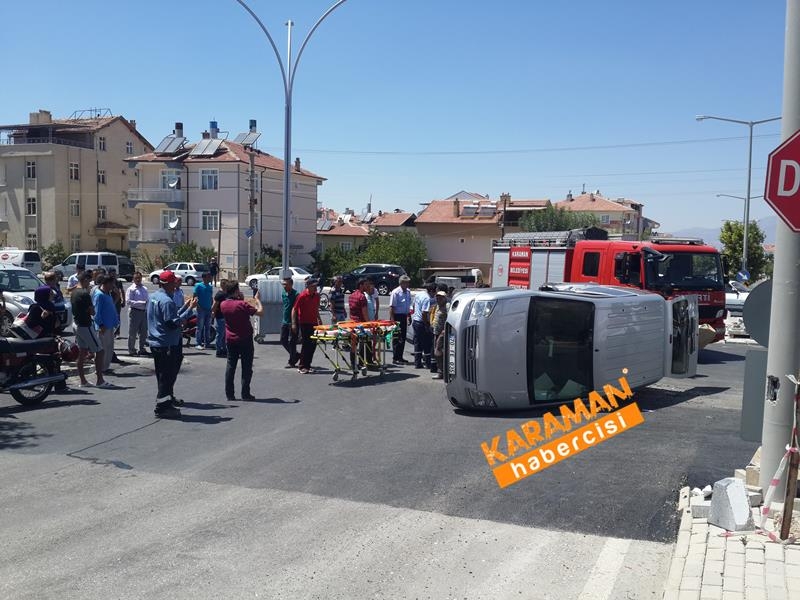 Karaman Alpaslan Türkeş Bulvarı Üzeri Trafik Kazası 9