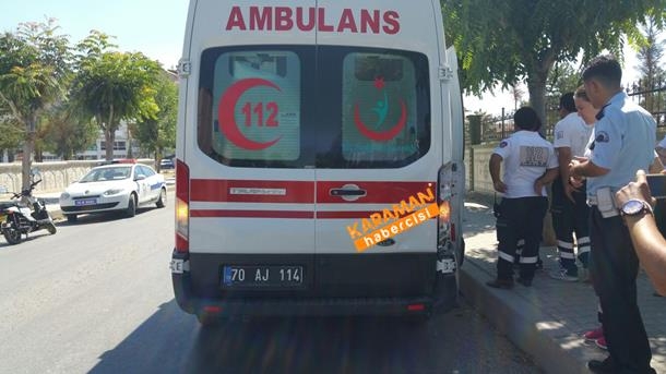 Çarptıkları Ambulansla Hastaneye Kaldırıldılar 2
