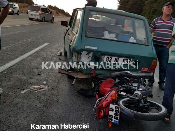 Karaman Mut Yolunda Trafik Kazası 2