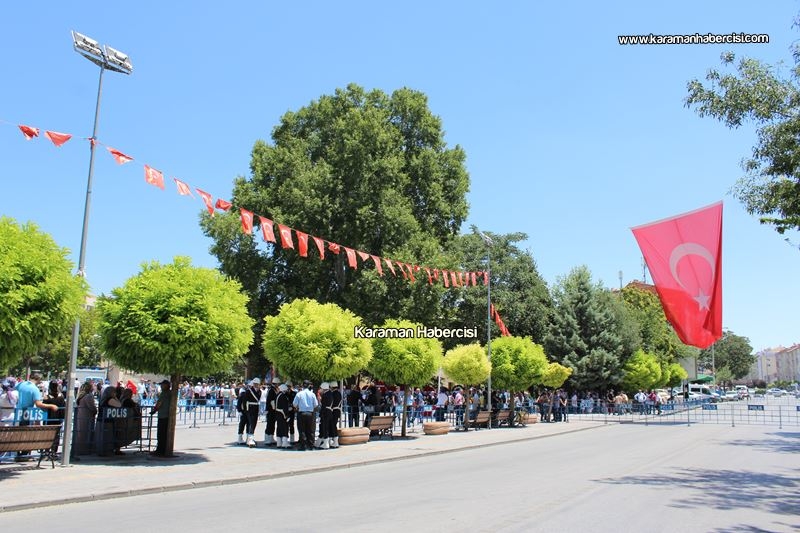 Karamanlı Şehit Polis Erkan Kurşun’a Son Görev 1