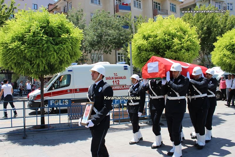 Karamanlı Şehit Polis Erkan Kurşun’a Son Görev 12