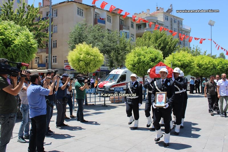 Karamanlı Şehit Polis Erkan Kurşun’a Son Görev 13