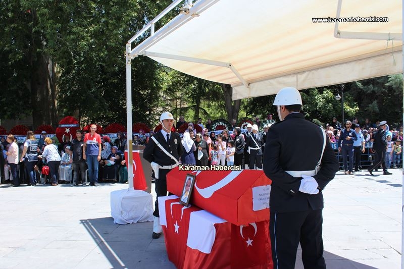Karamanlı Şehit Polis Erkan Kurşun’a Son Görev 18