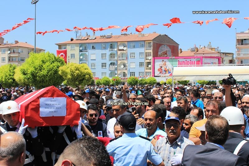 Karamanlı Şehit Polis Erkan Kurşun’a Son Görev 28