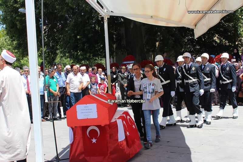 Karamanlı Şehit Polis Erkan Kurşun’a Son Görev 44