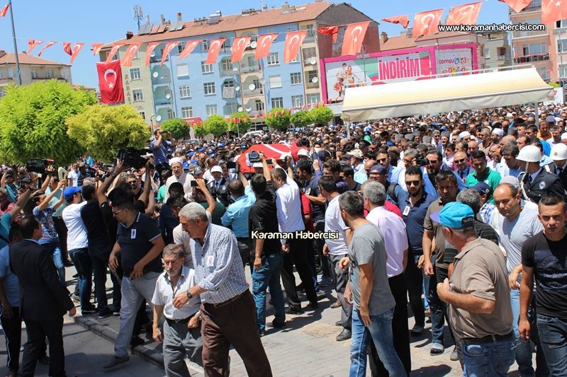 Karamanlı Şehit Polis Erkan Kurşun’a Son Görev 45