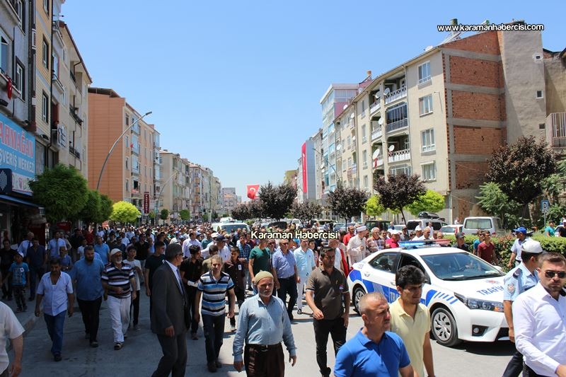 Karamanlı Şehit Polis Erkan Kurşun’a Son Görev 54