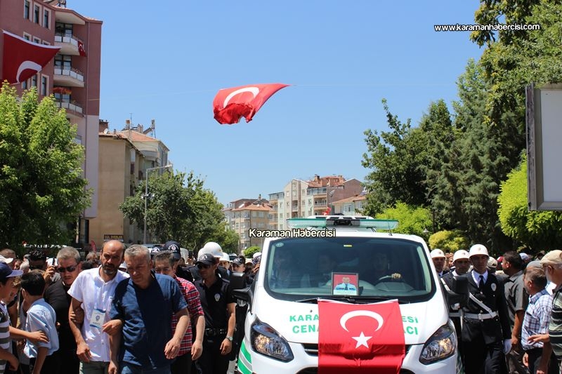 Karamanlı Şehit Polis Erkan Kurşun’a Son Görev 68