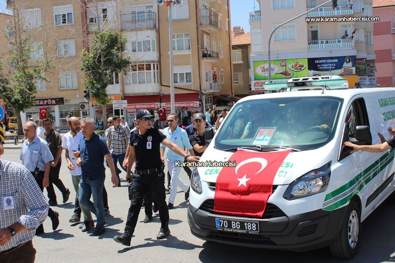 Karamanlı Şehit Polis Erkan Kurşun’a Son Görev 69