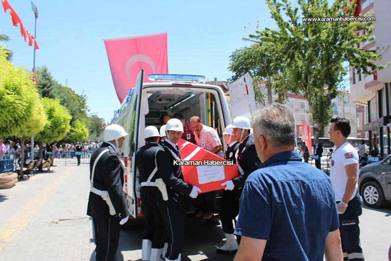Karamanlı Şehit Polis Erkan Kurşun’a Son Görev 7