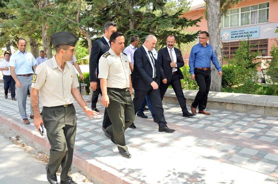 Vali Fahri Meral, Ayrancı'da 10