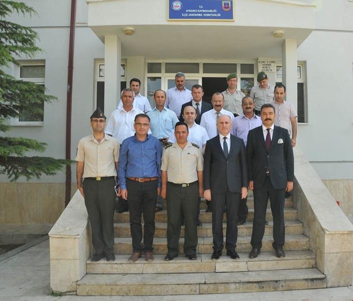 Vali Fahri Meral, Ayrancı'da 18