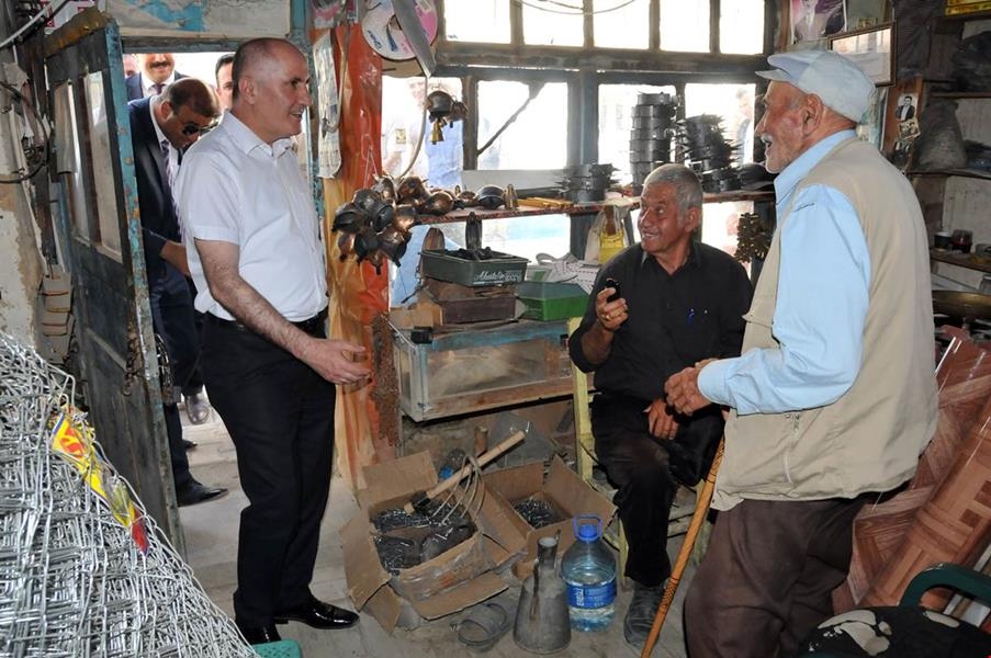 Vali Fahri Meral, Ayrancı'da 22