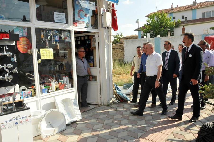 Vali Fahri Meral, Ayrancı'da 32