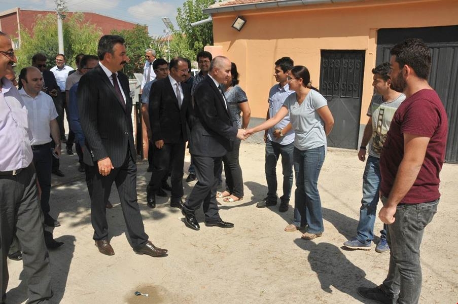 Vali Fahri Meral, Ayrancı'da 8