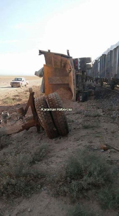 Karaman - Ayrancı Demir Yolunda Faciadan Dönüldü 1