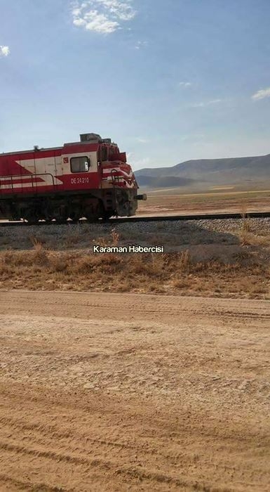 Karaman - Ayrancı Demir Yolunda Faciadan Dönüldü 3