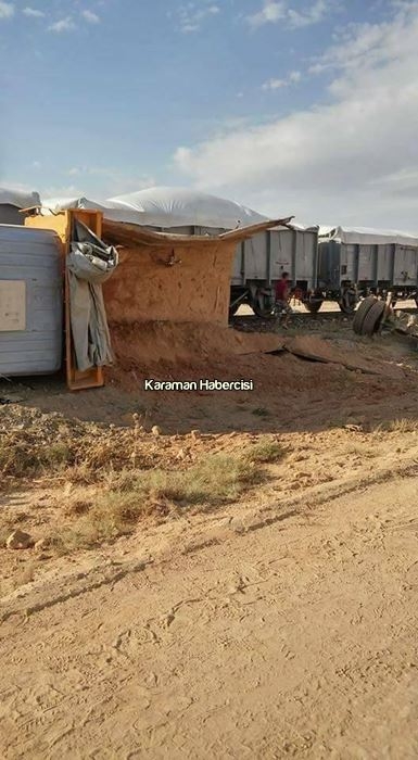 Karaman - Ayrancı Demir Yolunda Faciadan Dönüldü 4