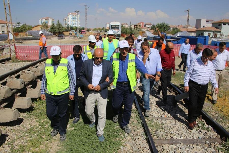 Konya-Karaman Hızlı Tren Hattında Çalışmalar Devam Ediyor 4