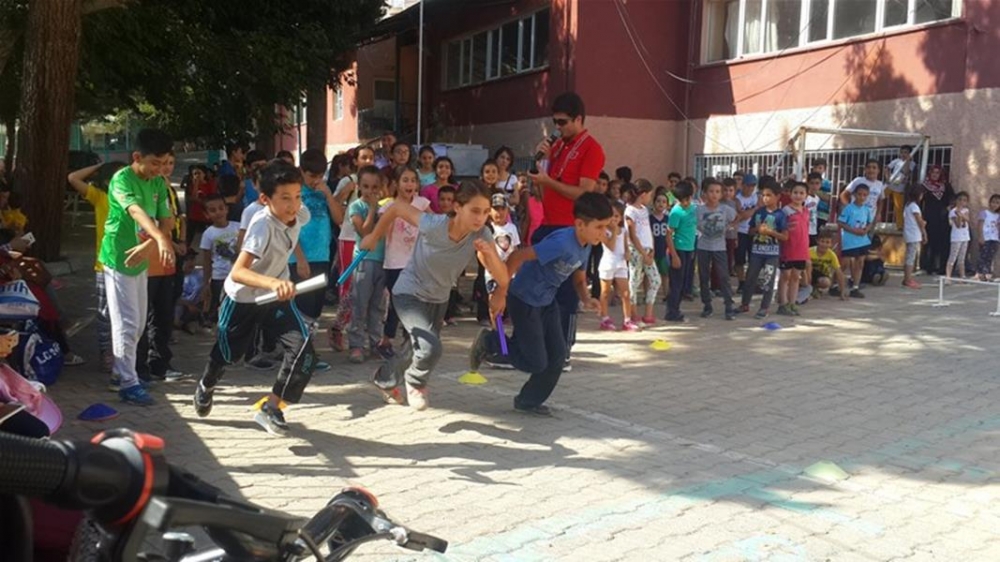 Ermenek'te Çocuk Atletizm Festivali 2