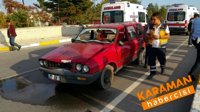 Karaman’da Trafik Kazasında Yaralanan Genç Konya’ya Sevk Edildi 10