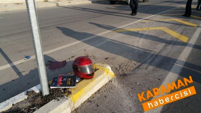 Karaman’da Trafik Kazasında Yaralanan Genç Konya’ya Sevk Edildi 12