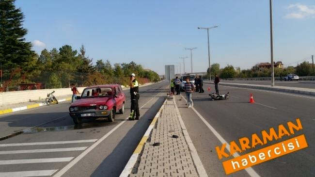 Karaman’da Trafik Kazasında Yaralanan Genç Konya’ya Sevk Edildi 13