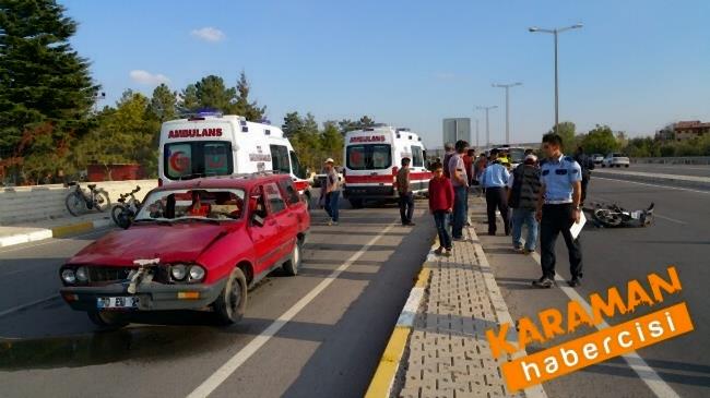 Karaman’da Trafik Kazasında Yaralanan Genç Konya’ya Sevk Edildi 7