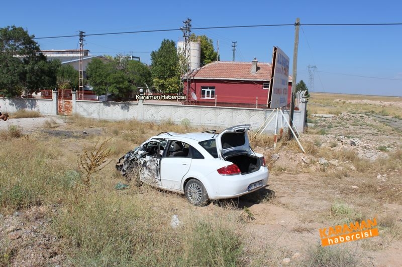 Karaman'dan Ankara'ya Fetö Sanığı Götüren Polis Aracı Kaza Yaptı 1