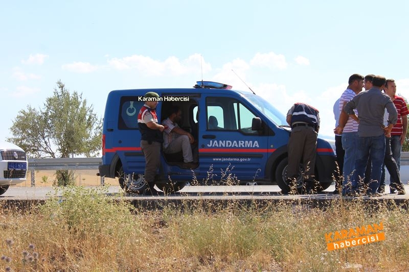 Karaman'dan Ankara'ya Fetö Sanığı Götüren Polis Aracı Kaza Yaptı 10