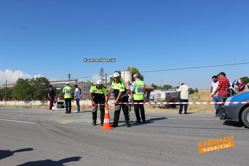 Karaman'dan Ankara'ya Fetö Sanığı Götüren Polis Aracı Kaza Yaptı 12