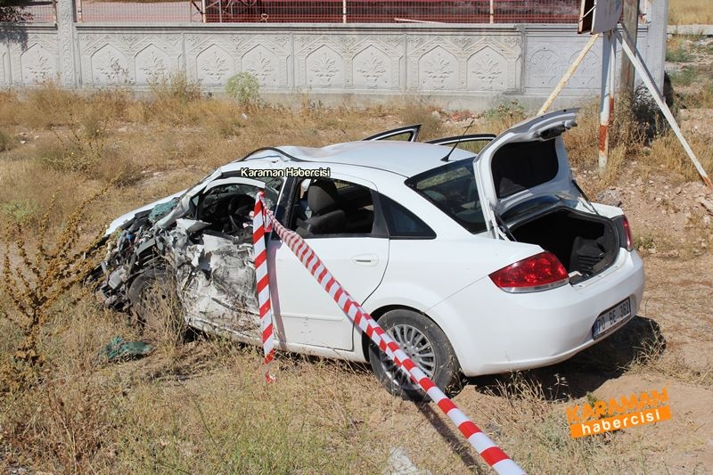 Karaman'dan Ankara'ya Fetö Sanığı Götüren Polis Aracı Kaza Yaptı 15