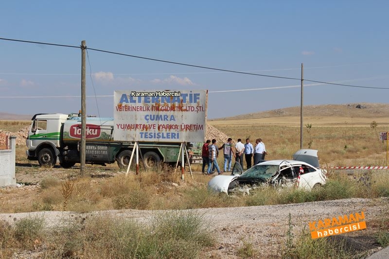 Karaman'dan Ankara'ya Fetö Sanığı Götüren Polis Aracı Kaza Yaptı 16