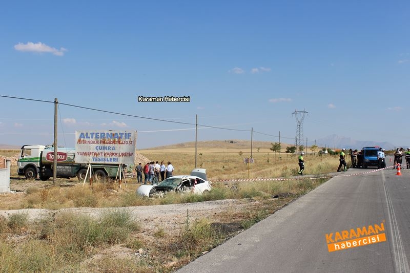 Karaman'dan Ankara'ya Fetö Sanığı Götüren Polis Aracı Kaza Yaptı 17