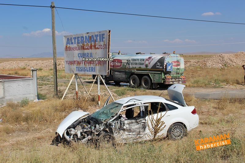 Karaman'dan Ankara'ya Fetö Sanığı Götüren Polis Aracı Kaza Yaptı 4