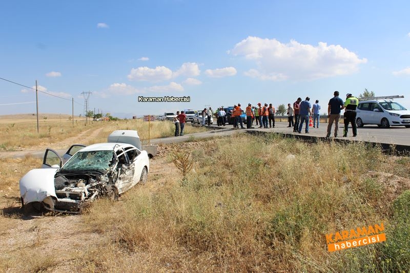 Karaman'dan Ankara'ya Fetö Sanığı Götüren Polis Aracı Kaza Yaptı 6